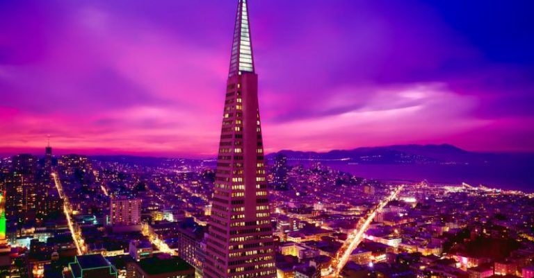 Destinations - Bird's-eye View of Gray Building